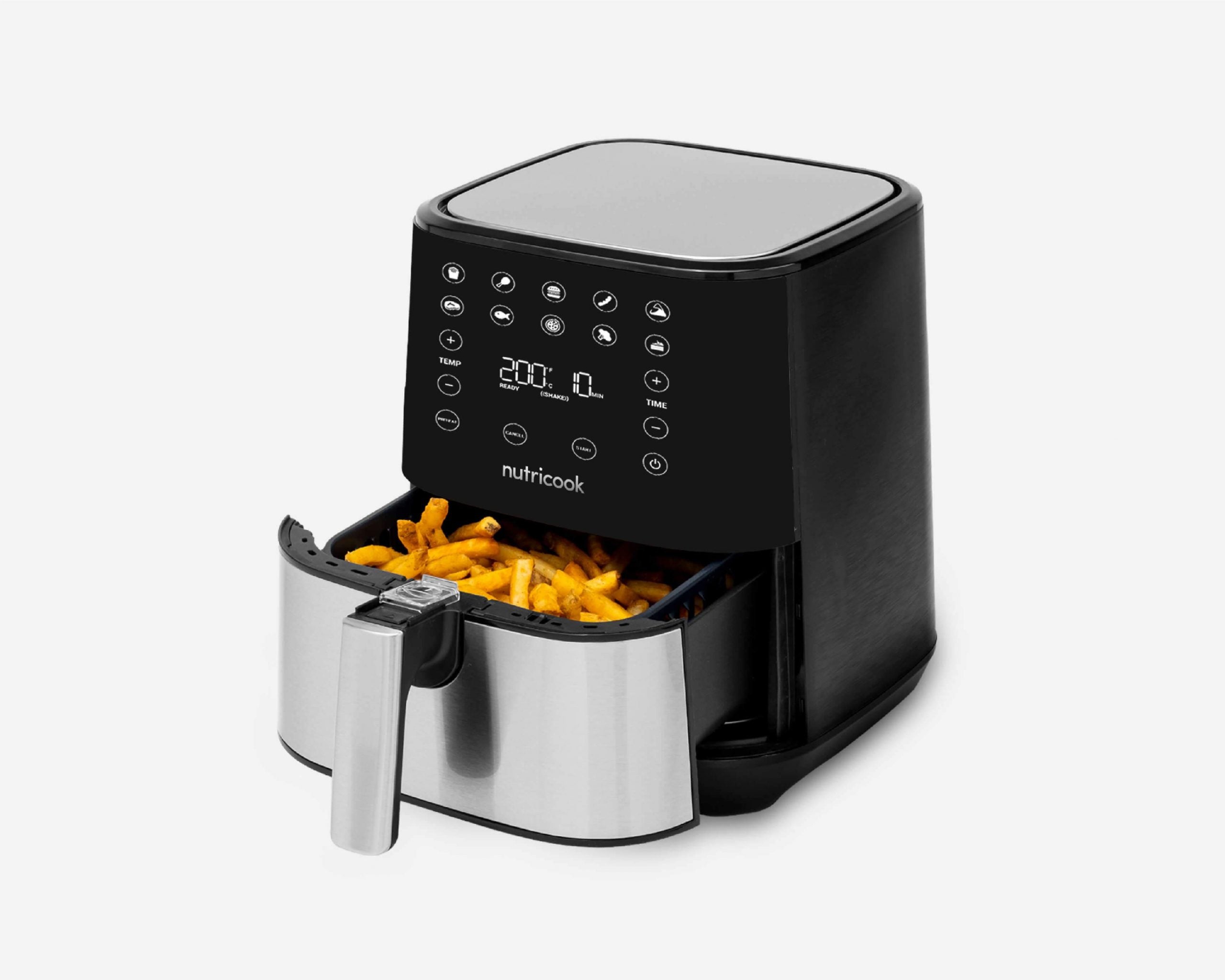 Nutricook Air Fryer, 1700W Aluminium colour NC-AF205
