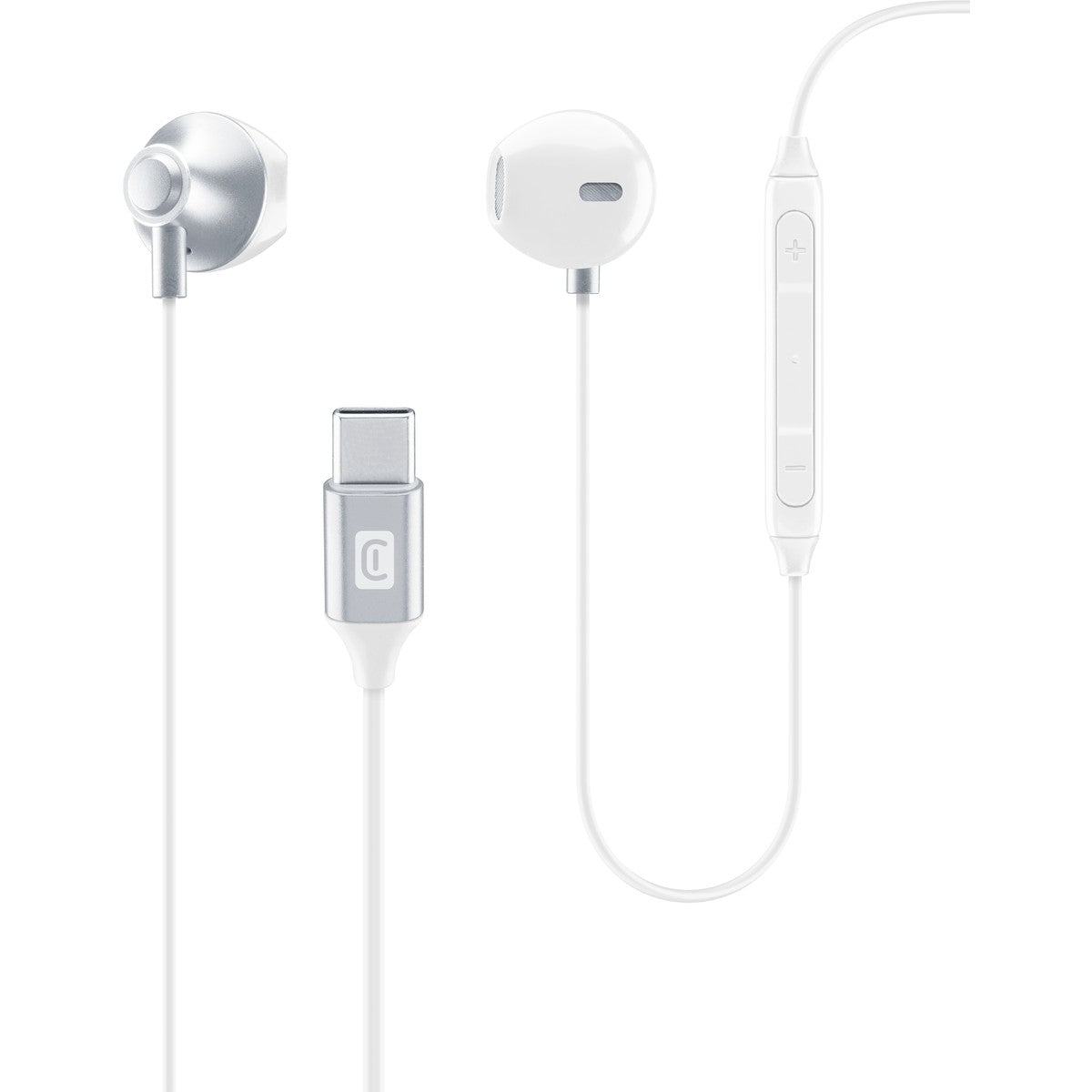 Cellularline Type - C Earphones In-Ear White