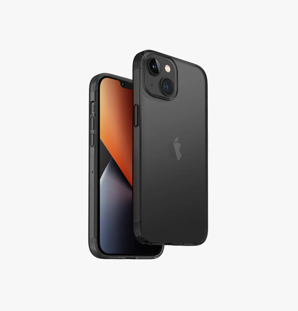 Uniq Hybrid iPhone 14 Air Fender Smoked Grey tinted Case