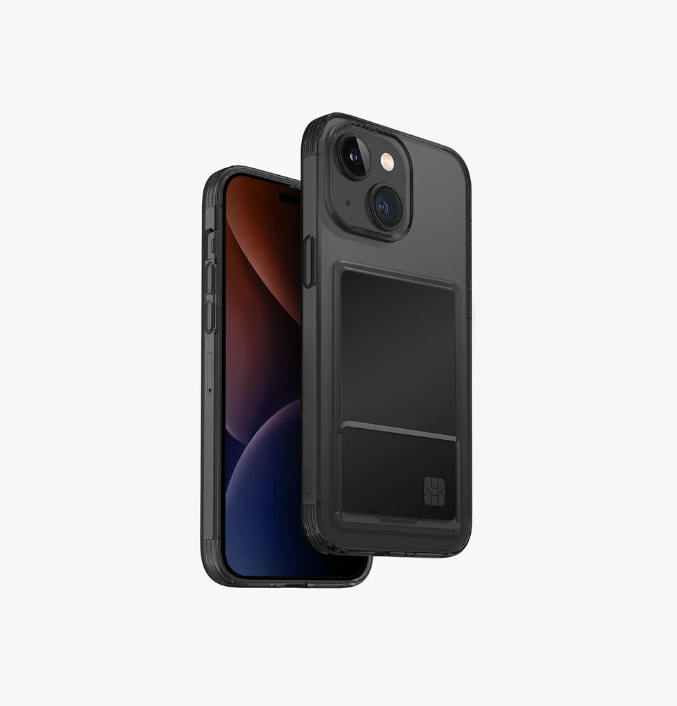Uniq Hybrid iPhone 15 Air Fender id SmokeD Grey Tinted