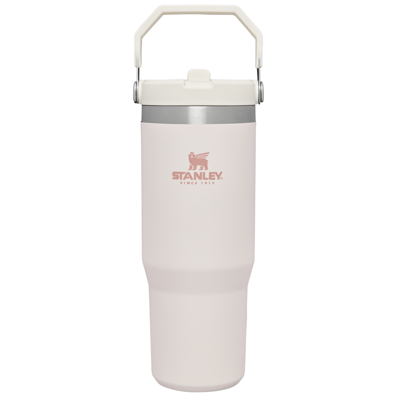 Stanley Ice Flow Go 870Ml 30Oz Flip Straw Wtr Btl Rose Qurtz