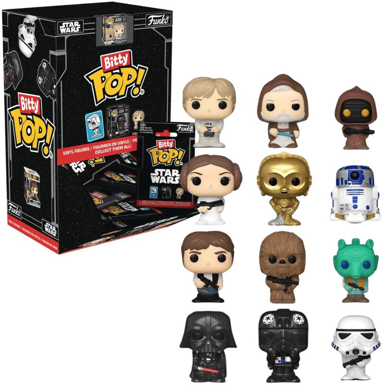 Funko - Bitty Pop! Star Wars: Star Wars Singles 36 Pcs