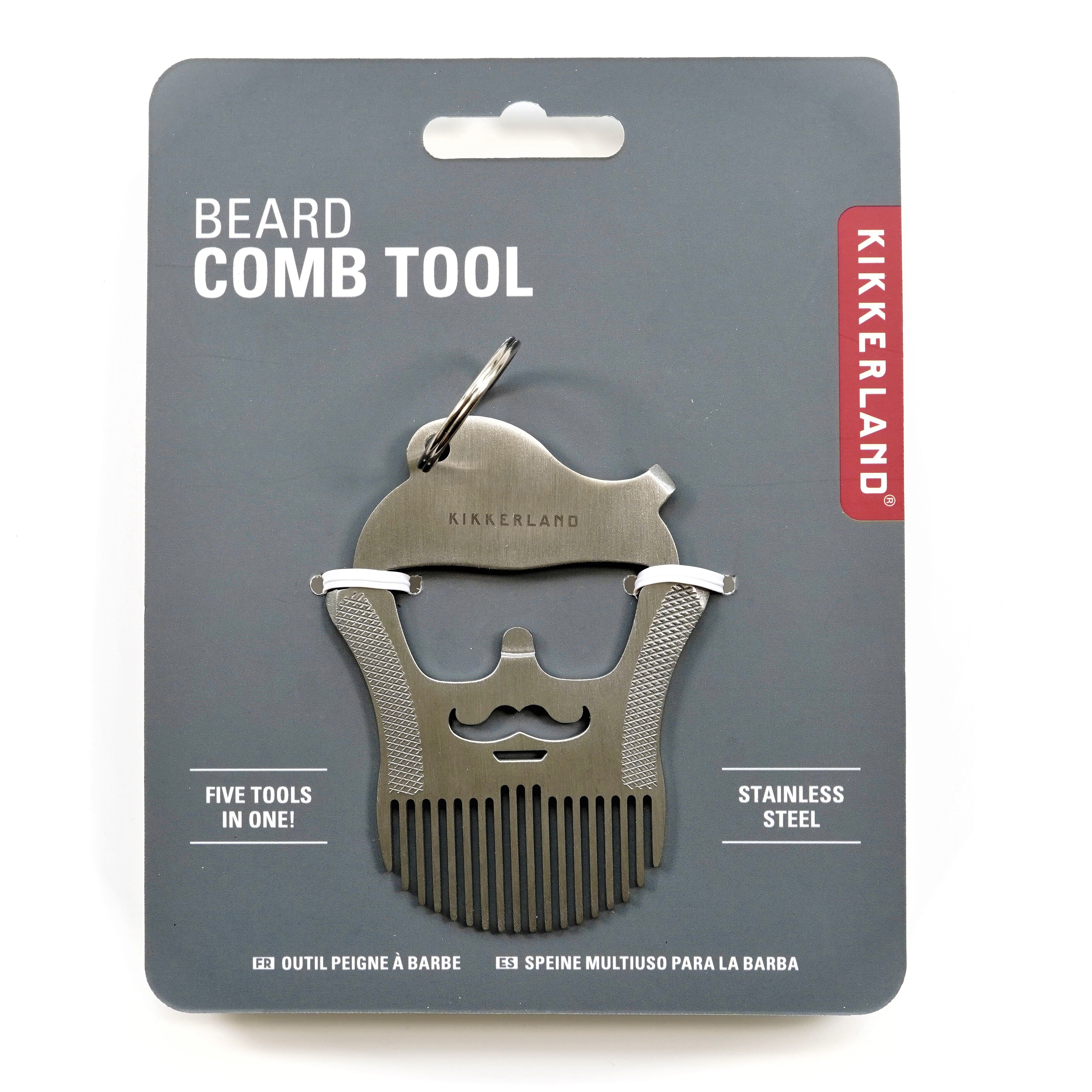 Kikkerland Beard Comb Tool