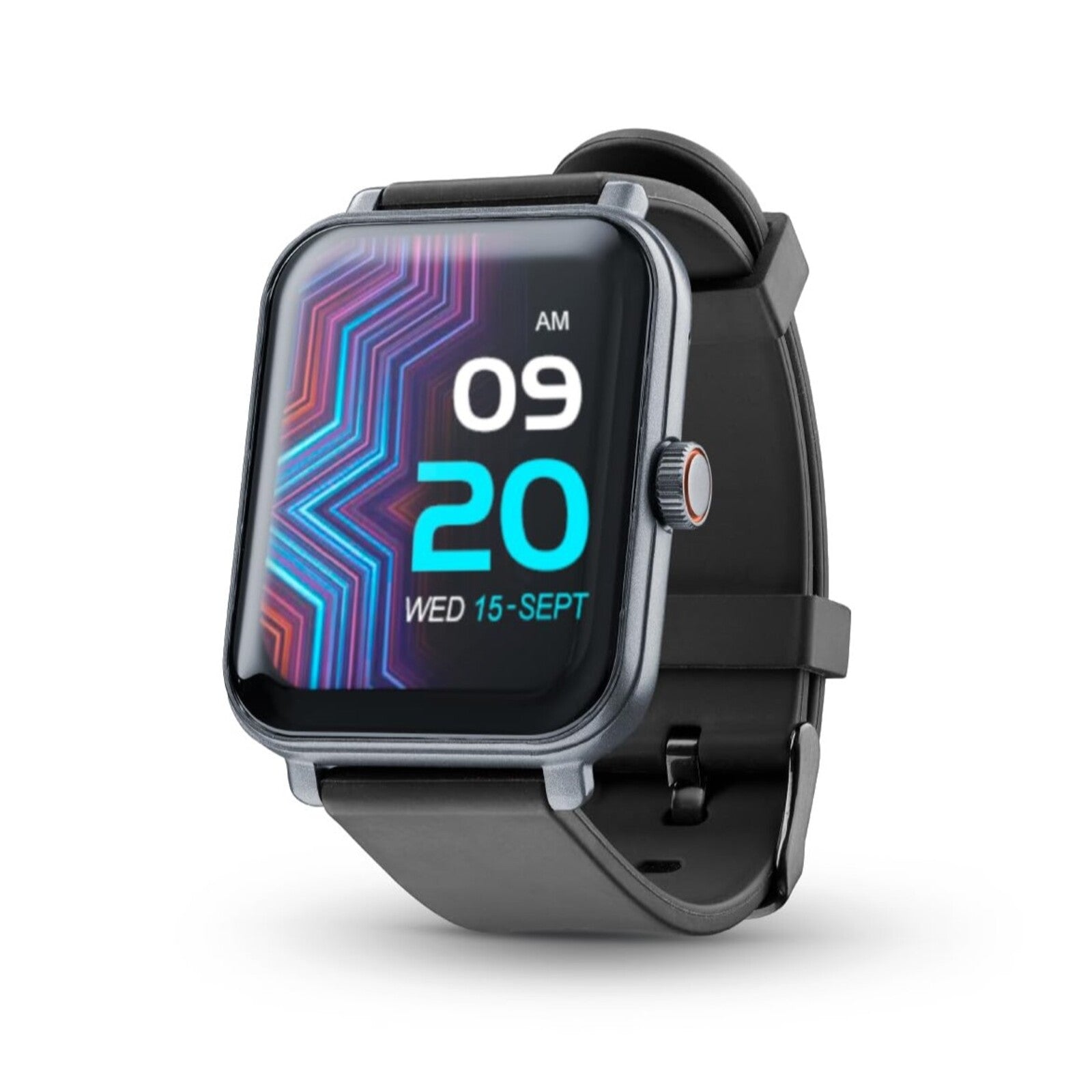 Square Bt Smartwatch Black