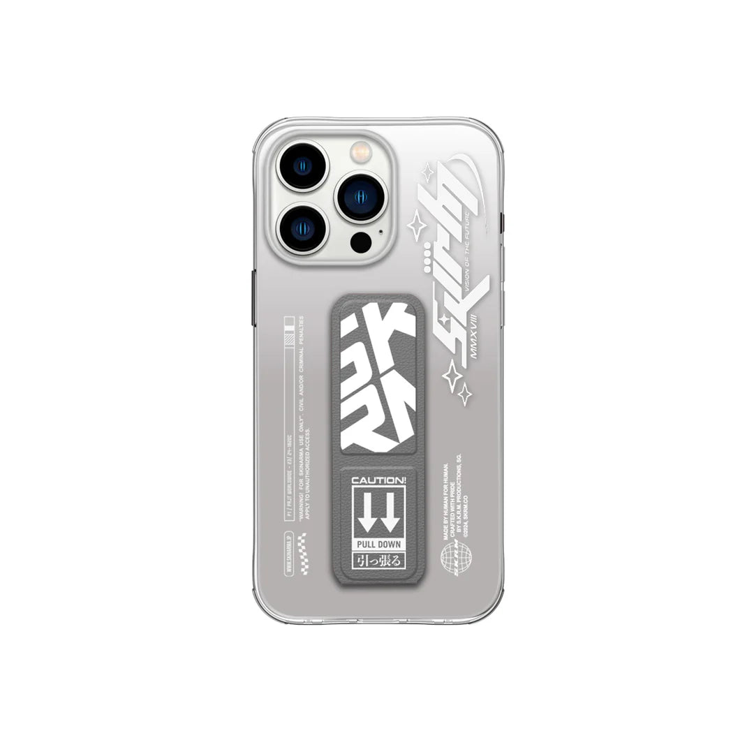 Skinarma iPhone 15 Pro Max Cosmo Case Grey
