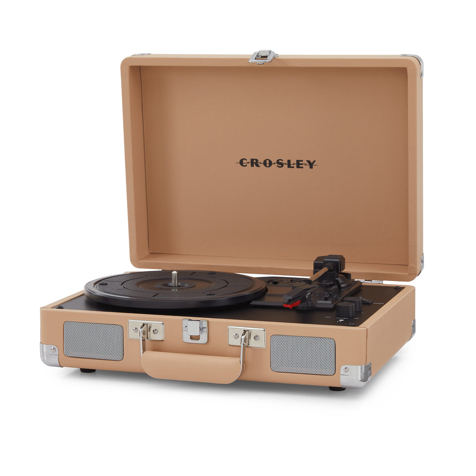 Crosley Cruiser Plus Portable Turntable Light Tan