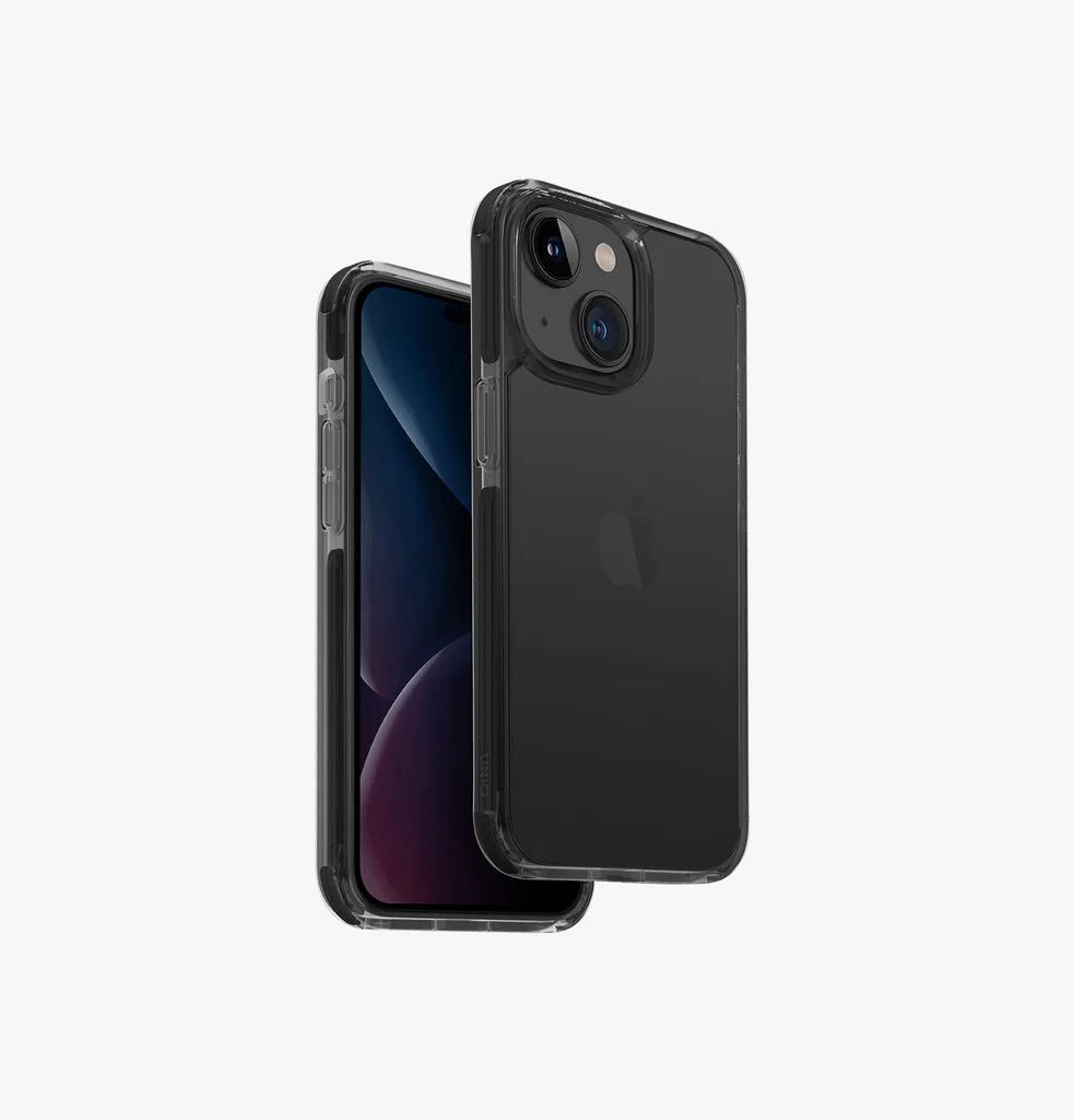 UNIQ HYBRID IPHONE 2023 6.1 COMBAT - CARBON BLACK