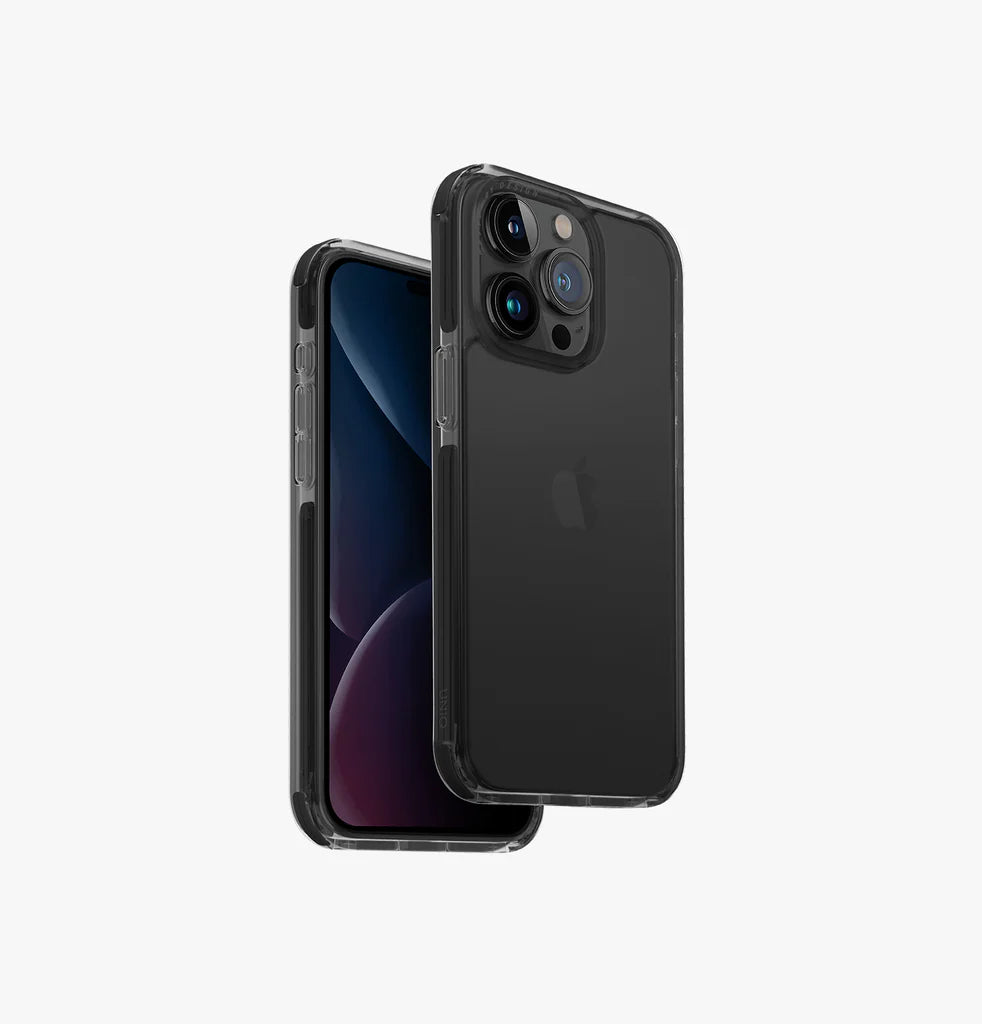 UNIQ HYBRID IPHONE PRO 2023 6.7 COMBAT - CARBON BLACK