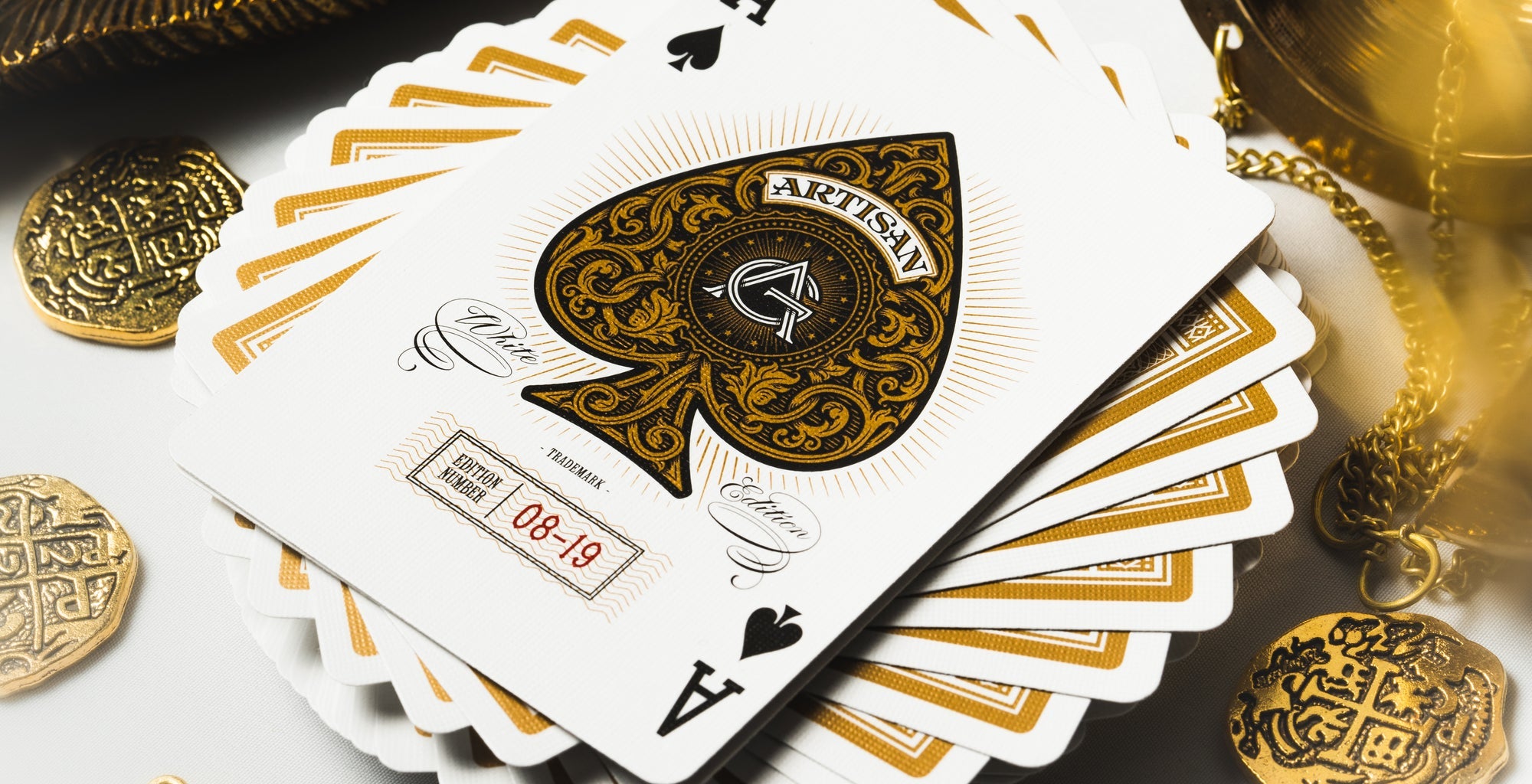 Theory11 Playing Cards Artisan White