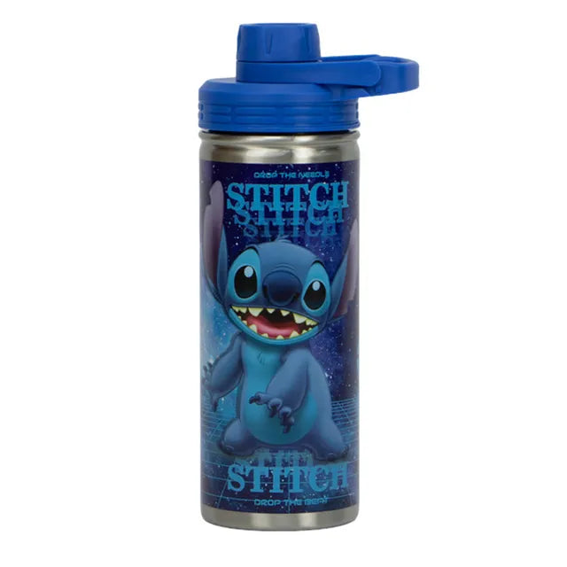 Stitch  SS Water Bottle - Single Wall, Pp Lid - 620 Ml