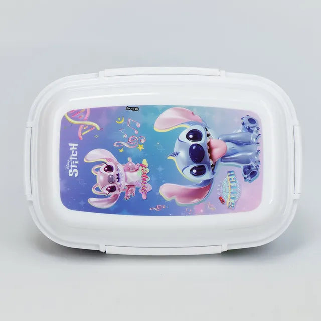 Stitch  Lunch Box With 4 Clip Closures  & 4 Trays 4404Dsh