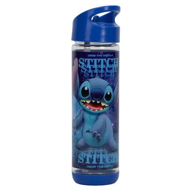 Stitch  Water Bottle 500 Ml, Tritan Plastic Bpa Free