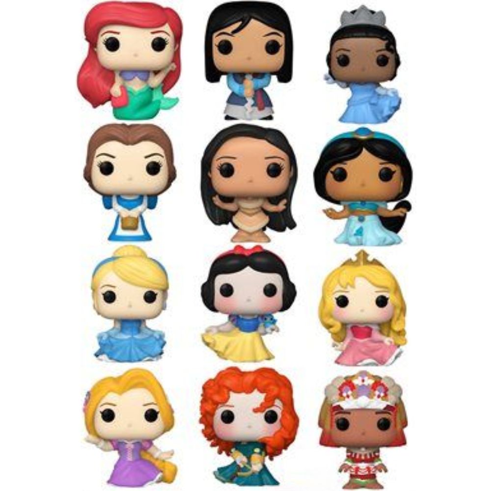 Funko - Bitty Pop! Disney Princesses Singles 36 Pcs