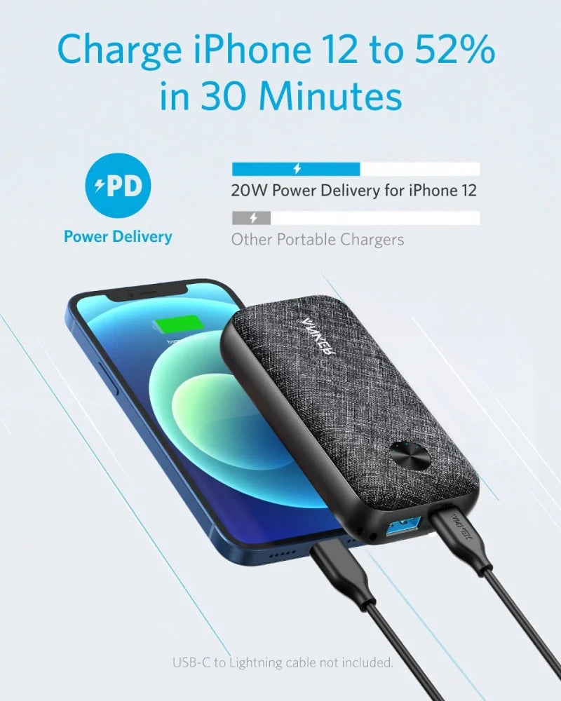 باور بانك أنكر PowerCore Metro سعة 10000 - إصدار B2B