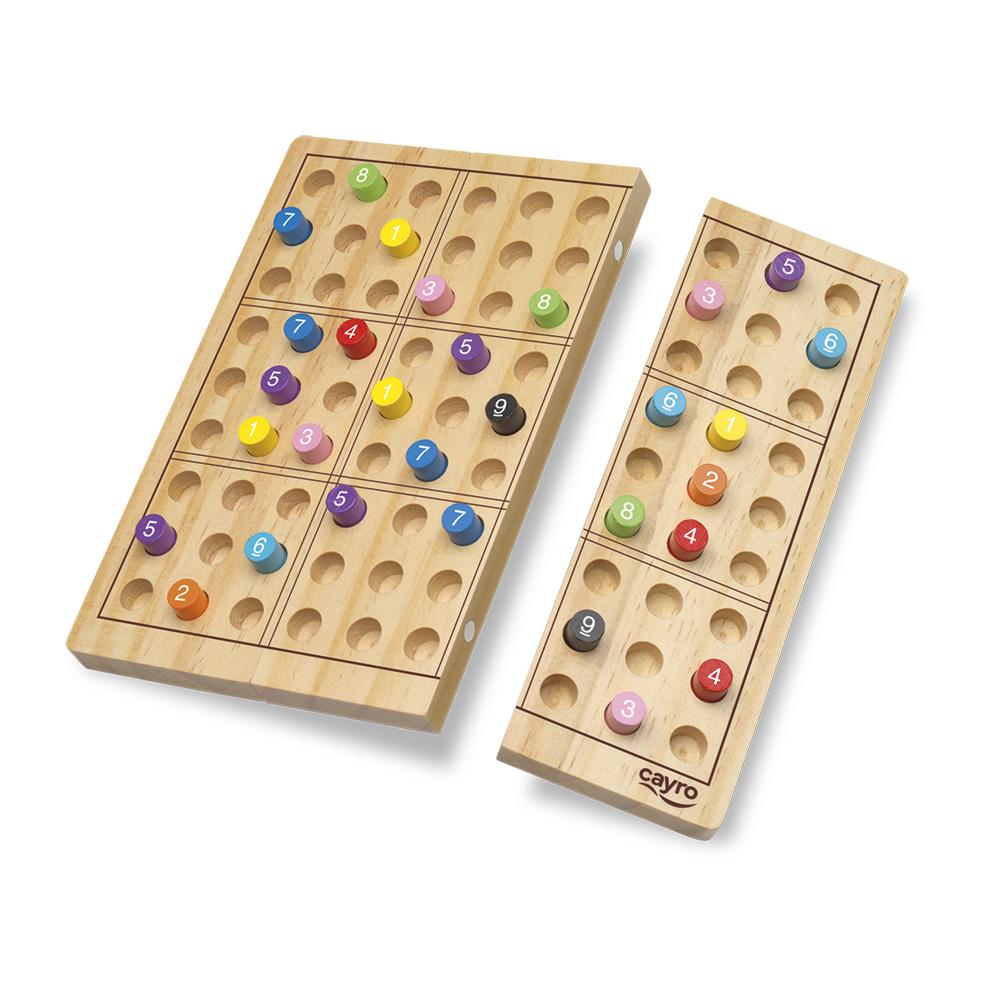 SUDOKU METAL BOX (FSC WOOD)