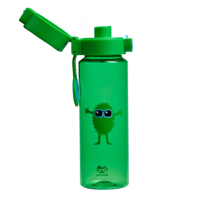 Hugga Green Flip Clip Water Bottle