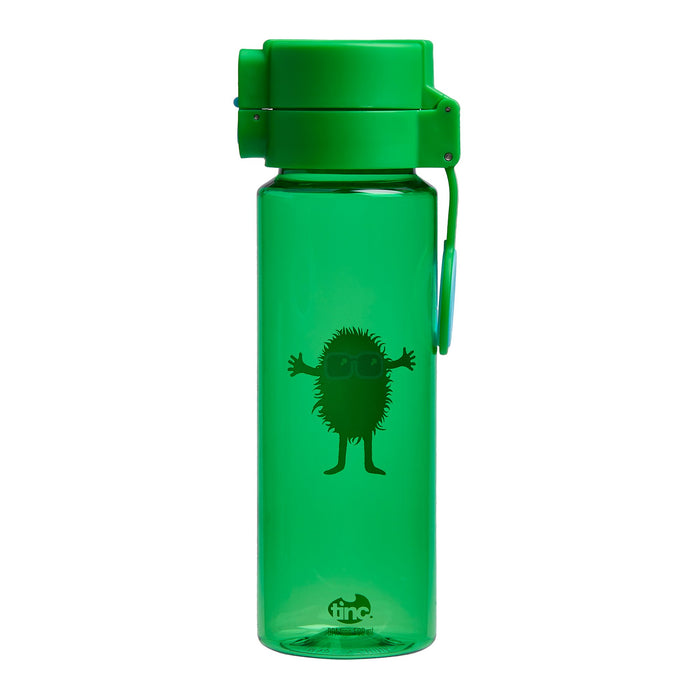 Hugga Green Flip Clip Water Bottle