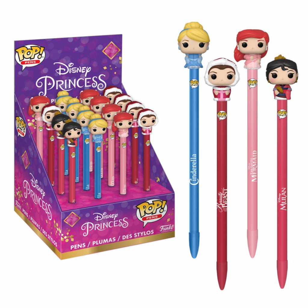 Funko - Pen Toppers! Disney: Disney Princess 16Pc