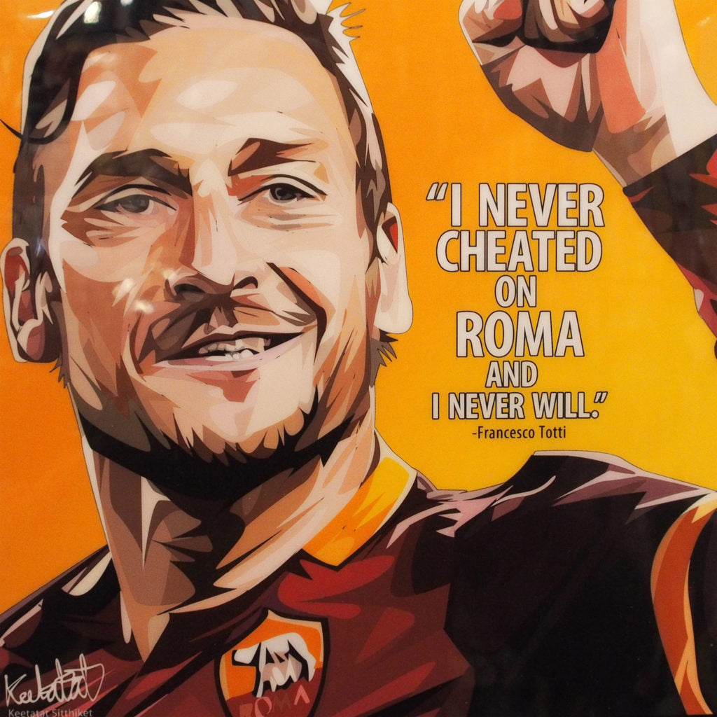 FRANCESCO TOTTI VER2 25X25
