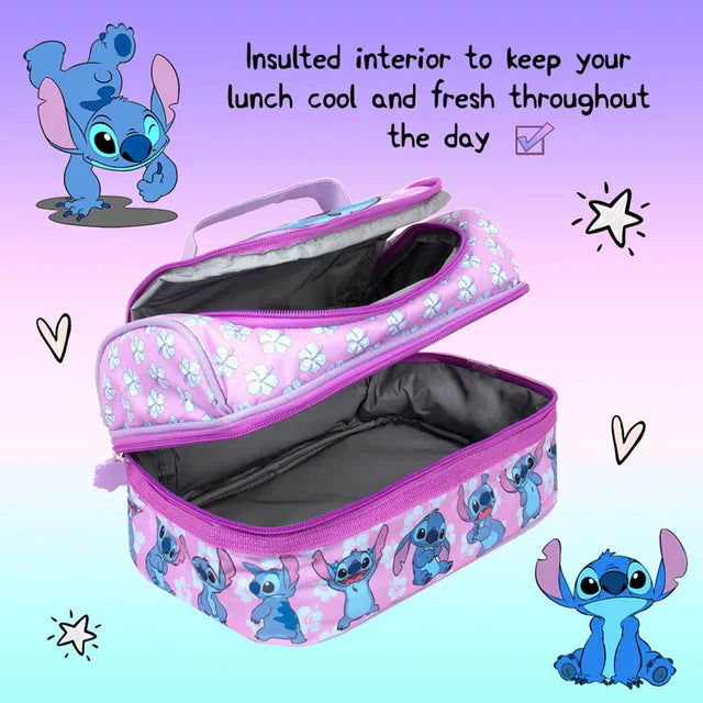 Fringoo Double Decker Lunch Bag - Stitch