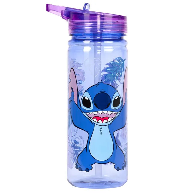 Fringoo Plastic Bottle w/ Straw- Stitch