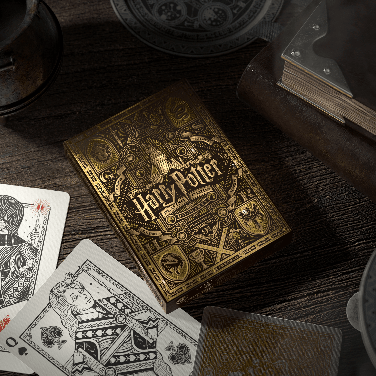 Theory11 Playing Cards Harry Potter Yellow -Hufflepuff