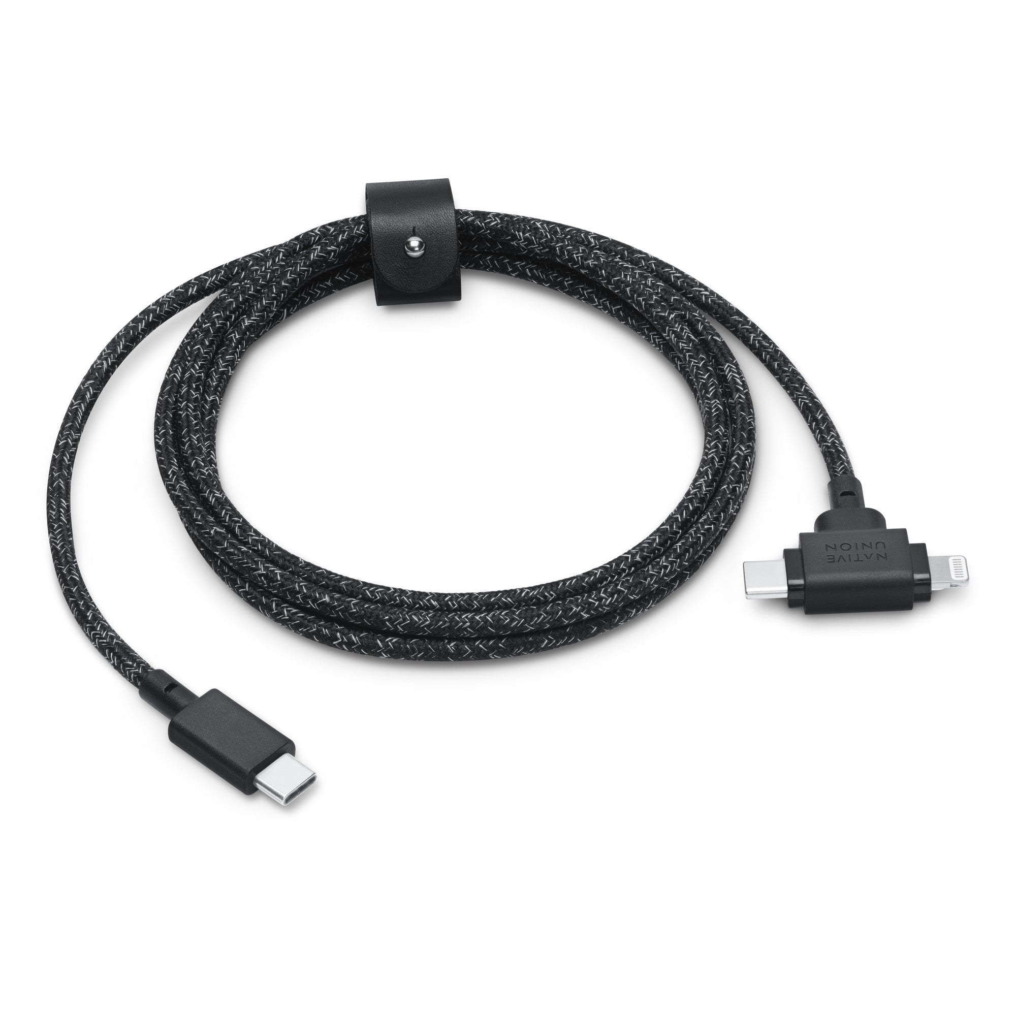 Native Union Belt 1.5M Cable Duo Usb C To C + Lightining Cosmos