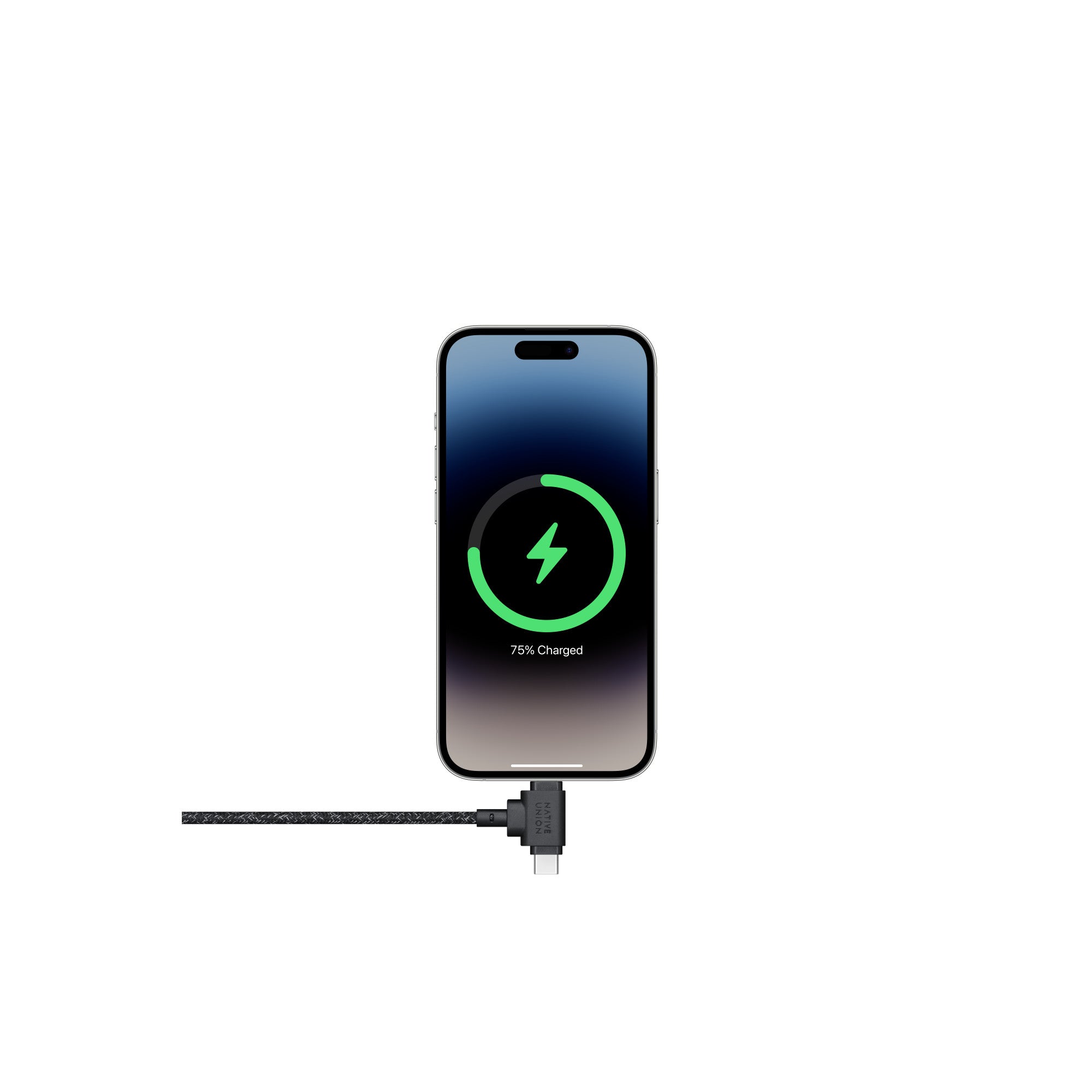 Native Union Belt 1.5M Cable Duo Usb C To C + Lightining Cosmos