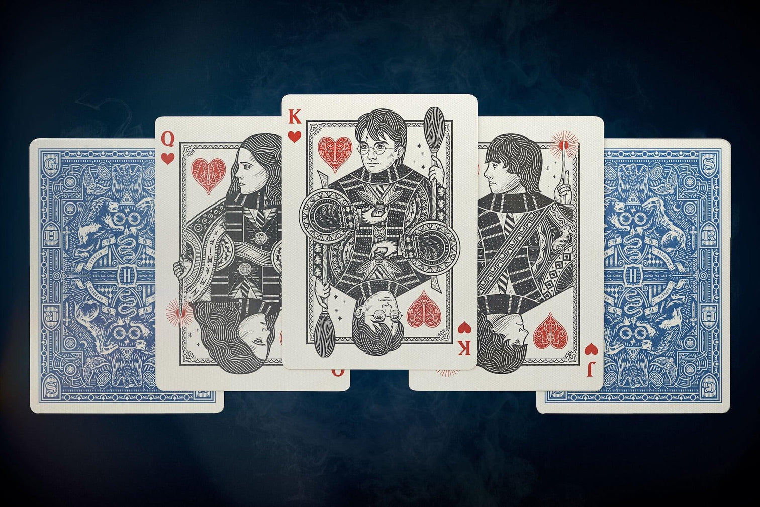 Theory11 Playing Cards Harry Potter Blue -Ravenclaw