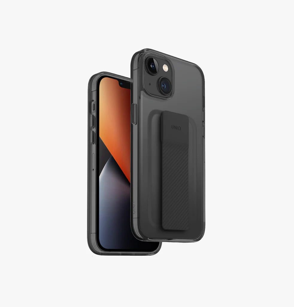Uniq Hybrid iPhone 14 Heldro Mount Series Vapour Smoke Case