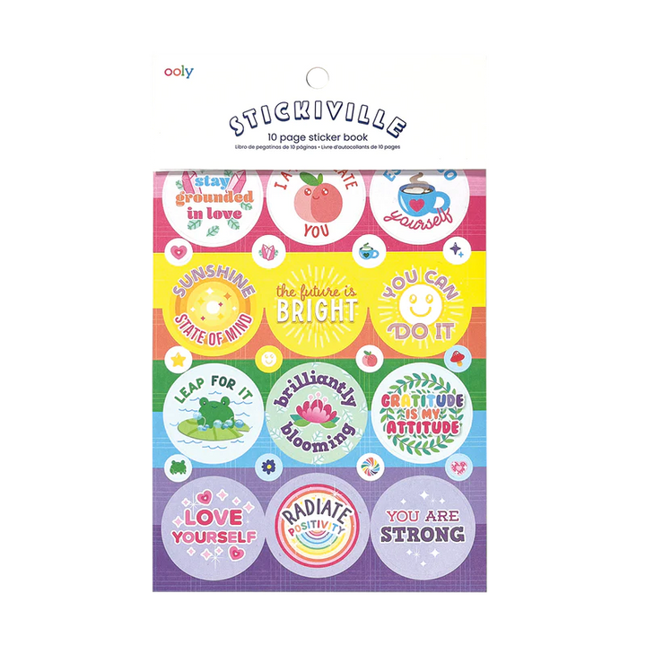 Ooly Stickiville Stickers: Great To Motivate Book 10 Sheets