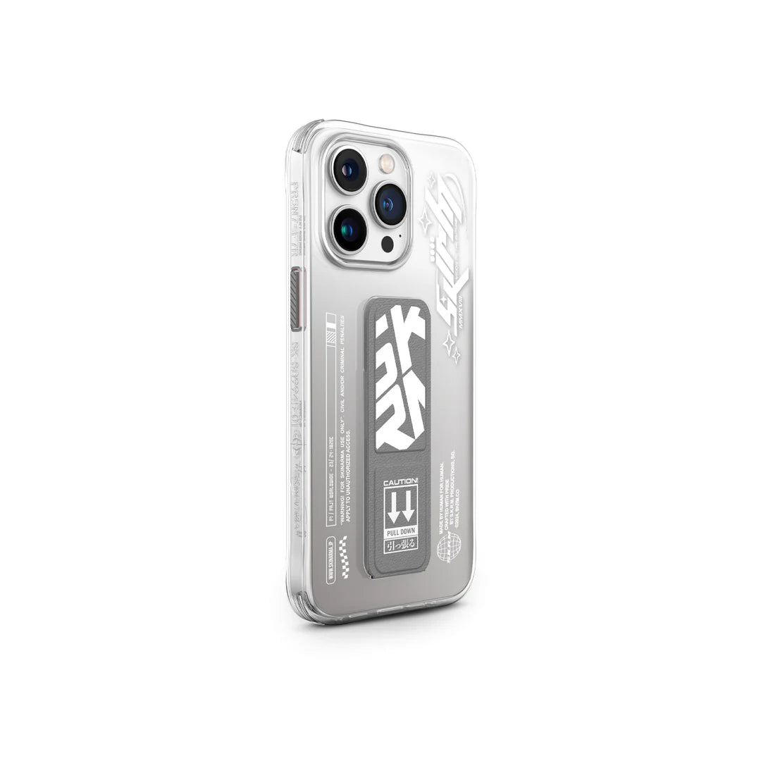 Skinarma iPhone 15 Pro Max Cosmo Case Grey