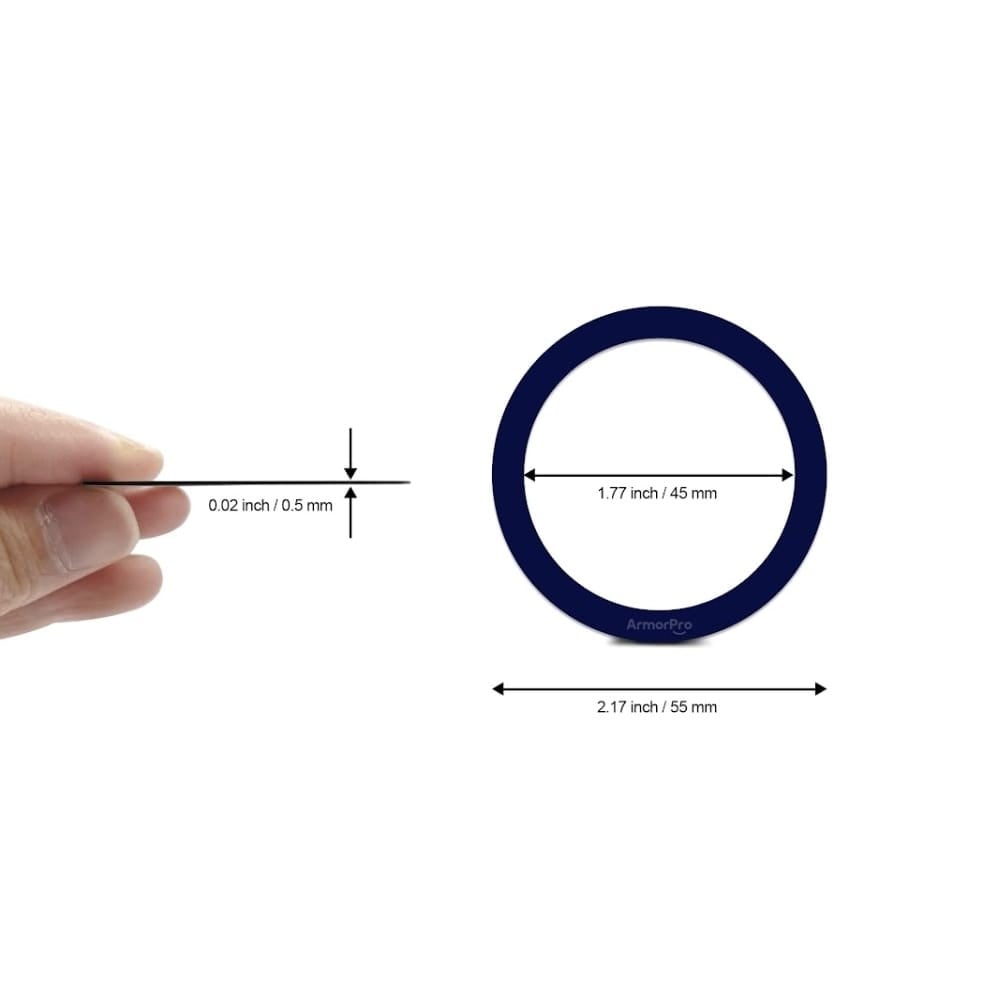 ArmorPro Metal Ring Blue