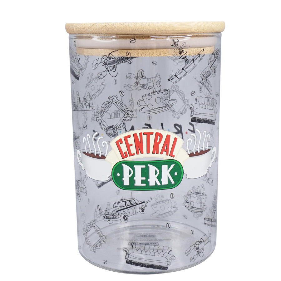 Halfmoon Bay Storage Jar Glass 950Ml Friends Central Perk