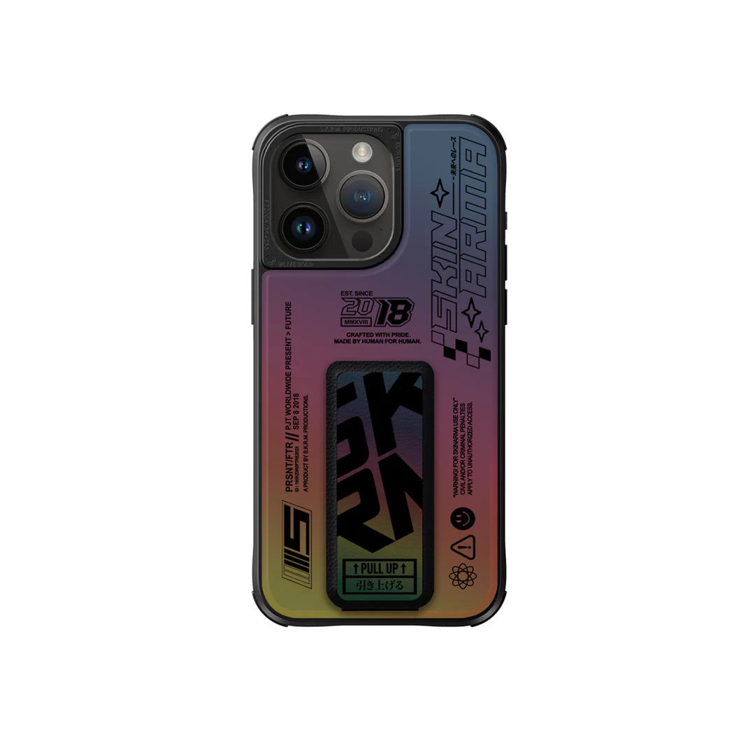 Skinarma iPhone 15 Pro Kira Kobai Hologram Case
