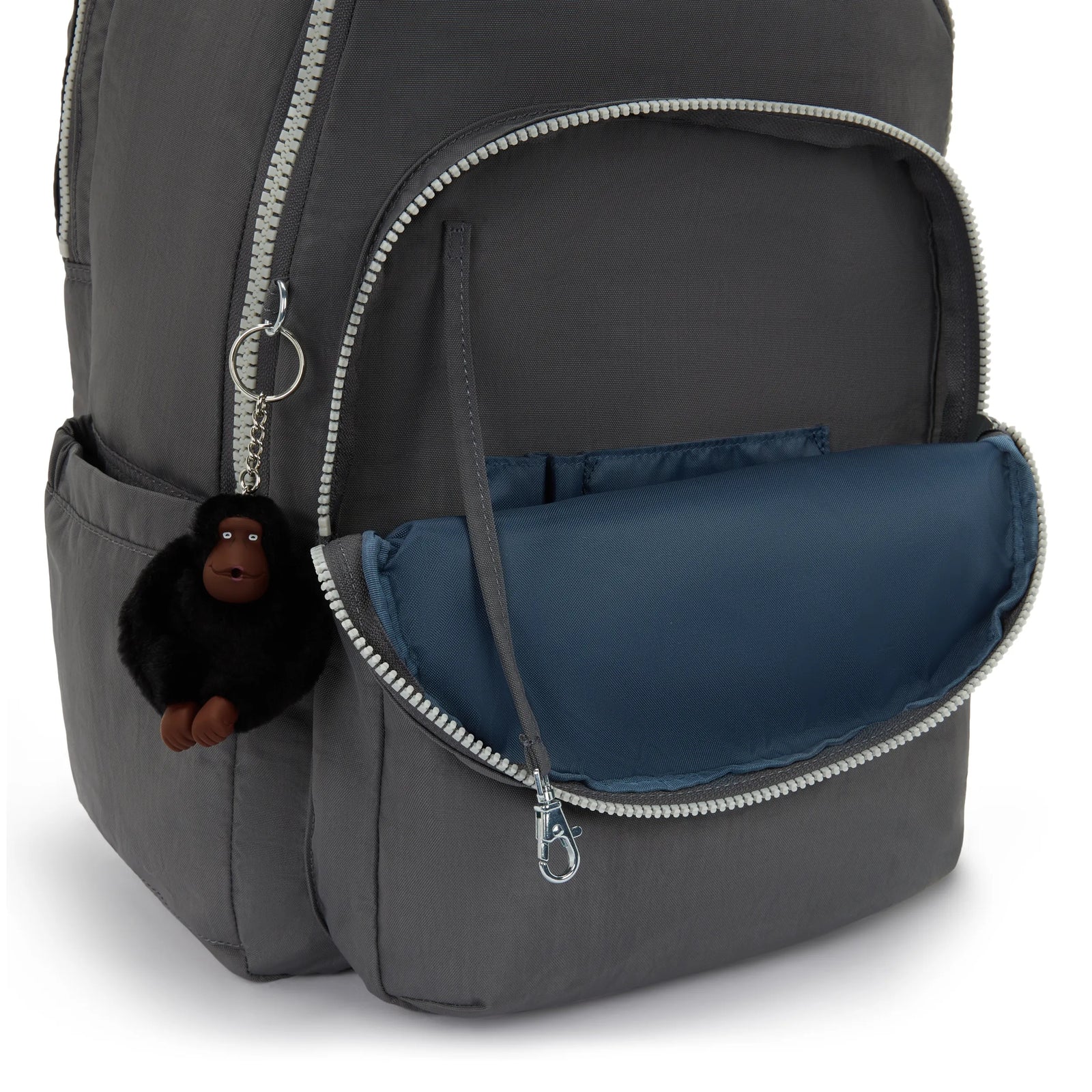 Kipling Bts Seoul College Extra Back To Grey Large