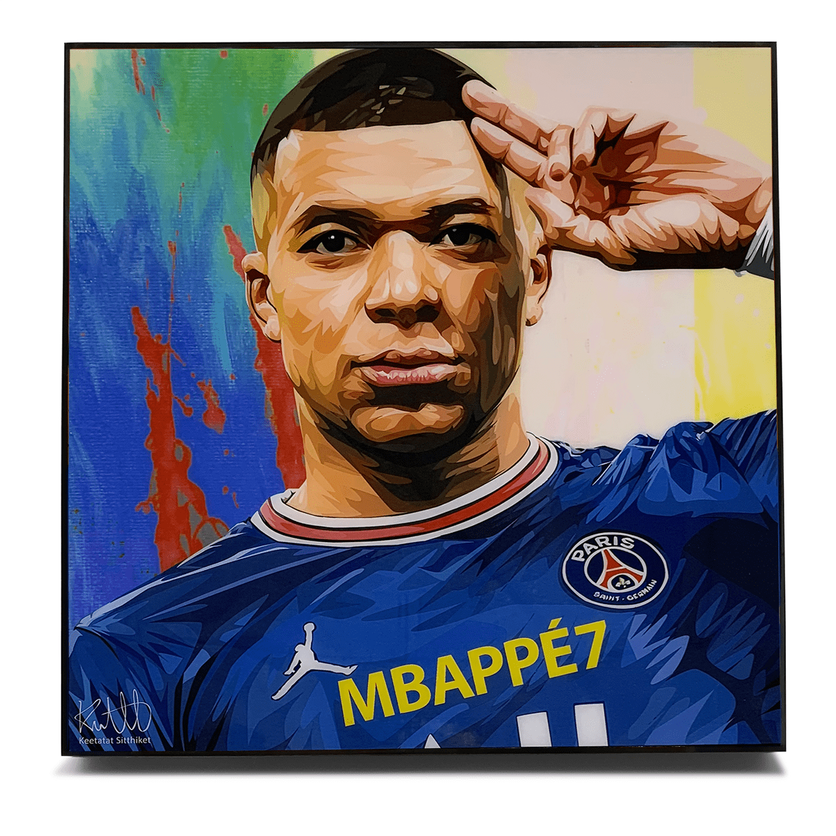 KYLIAN MBAPPE VER2 PSG 25X25