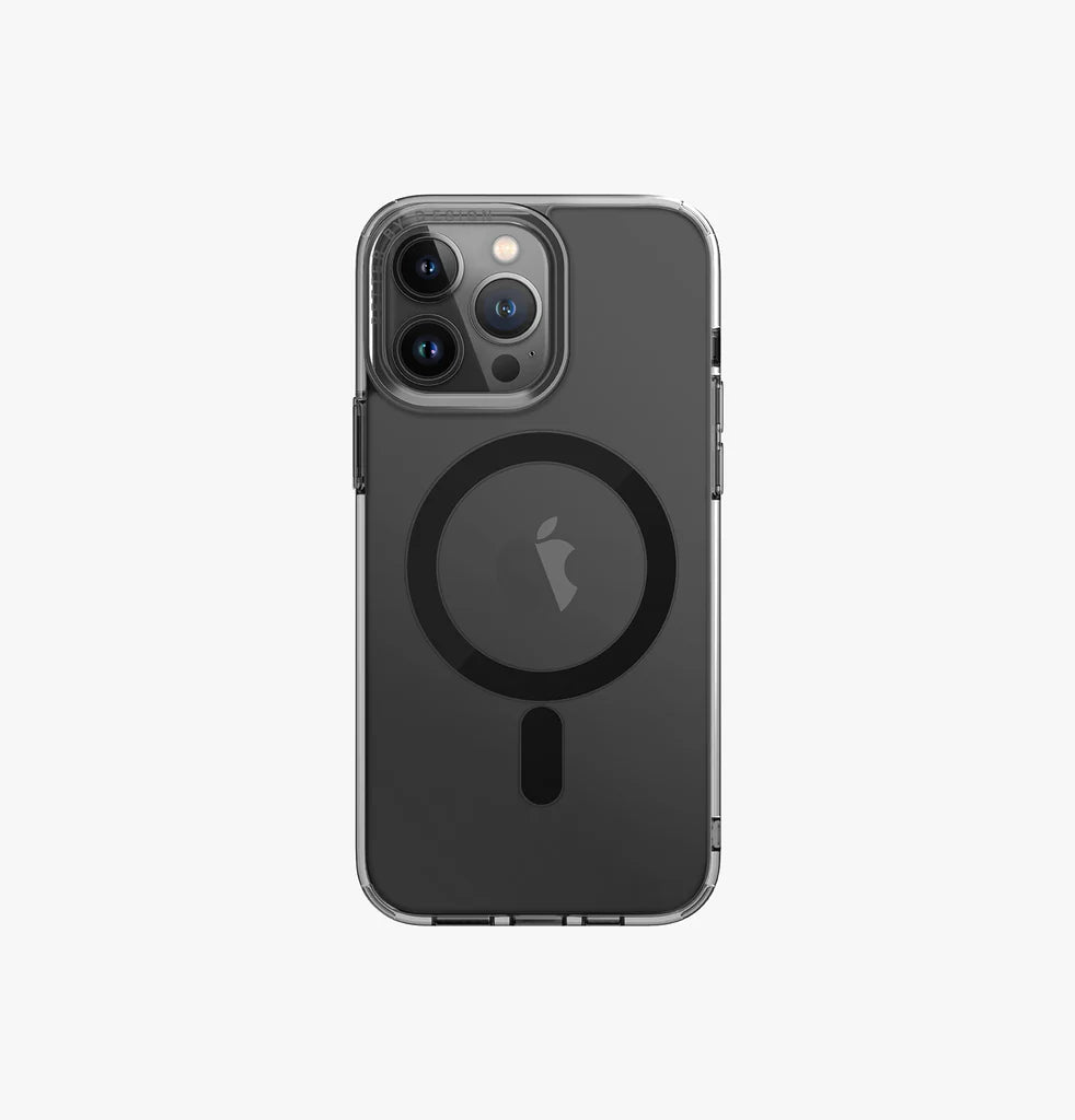 Uniq Hybrid iPhone 14 Pro Magsafe LifePro Xtreme Smoke
