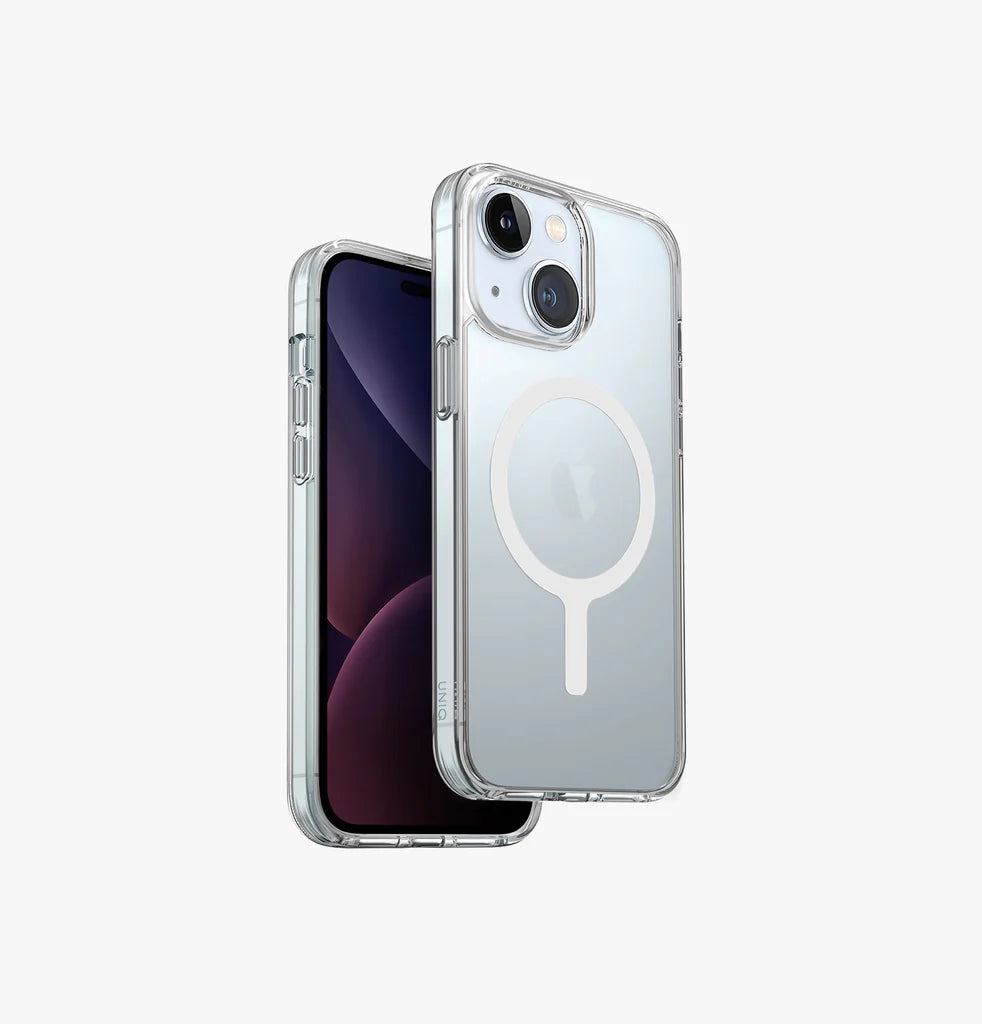 UNIQ HYBRID IPHONE 2023 6.7 MAGCLICK CHARGING LIFEPRO XTREME AF - DOVE FROST CLEAR