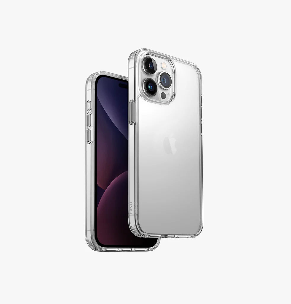 Uniq Hybrid iPhone 15 Pro Max Lifepro Xtreme Crystal Clear