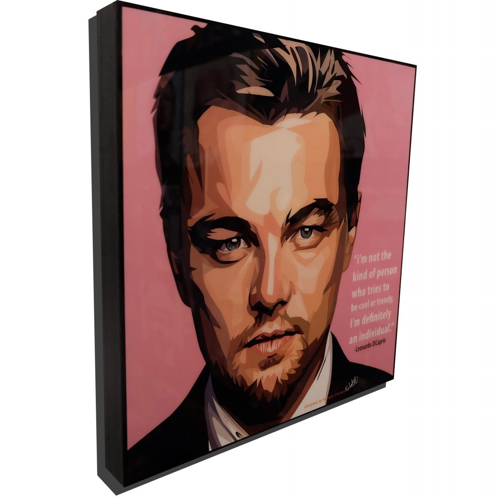 Leonardo DiCaprio Pop Art Poster “I’m an individual”