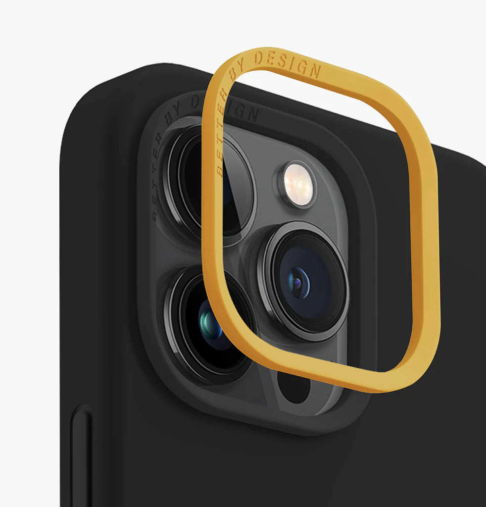 Uniq Hybrid iPhone 14 Pro Lino Midnight Black Case