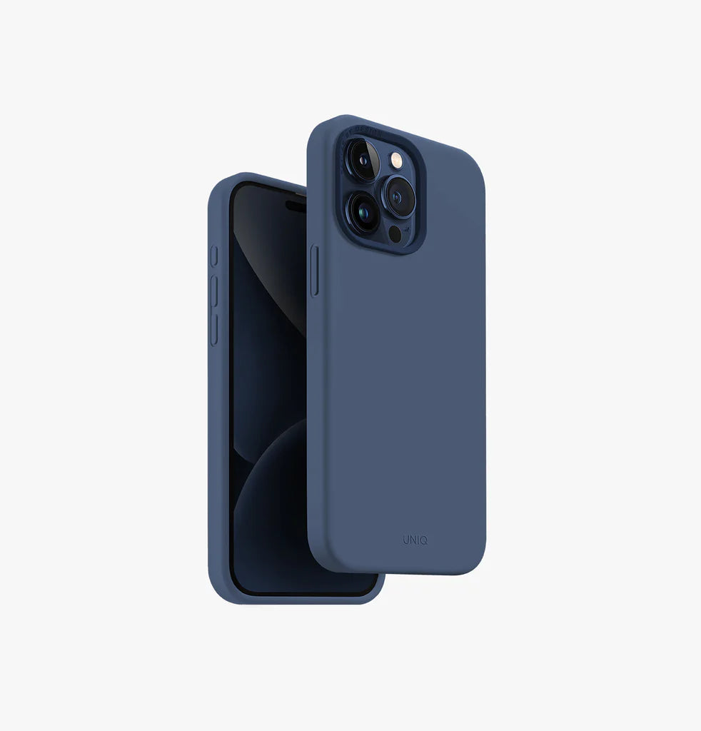 UNIQ HYBRID IPHONE PRO 2023 6.7 MAGCLICK CHARGING LINO HUE - NAVY BLUE