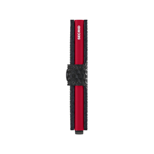 Secrid Miniwallet Cubic Black-Red