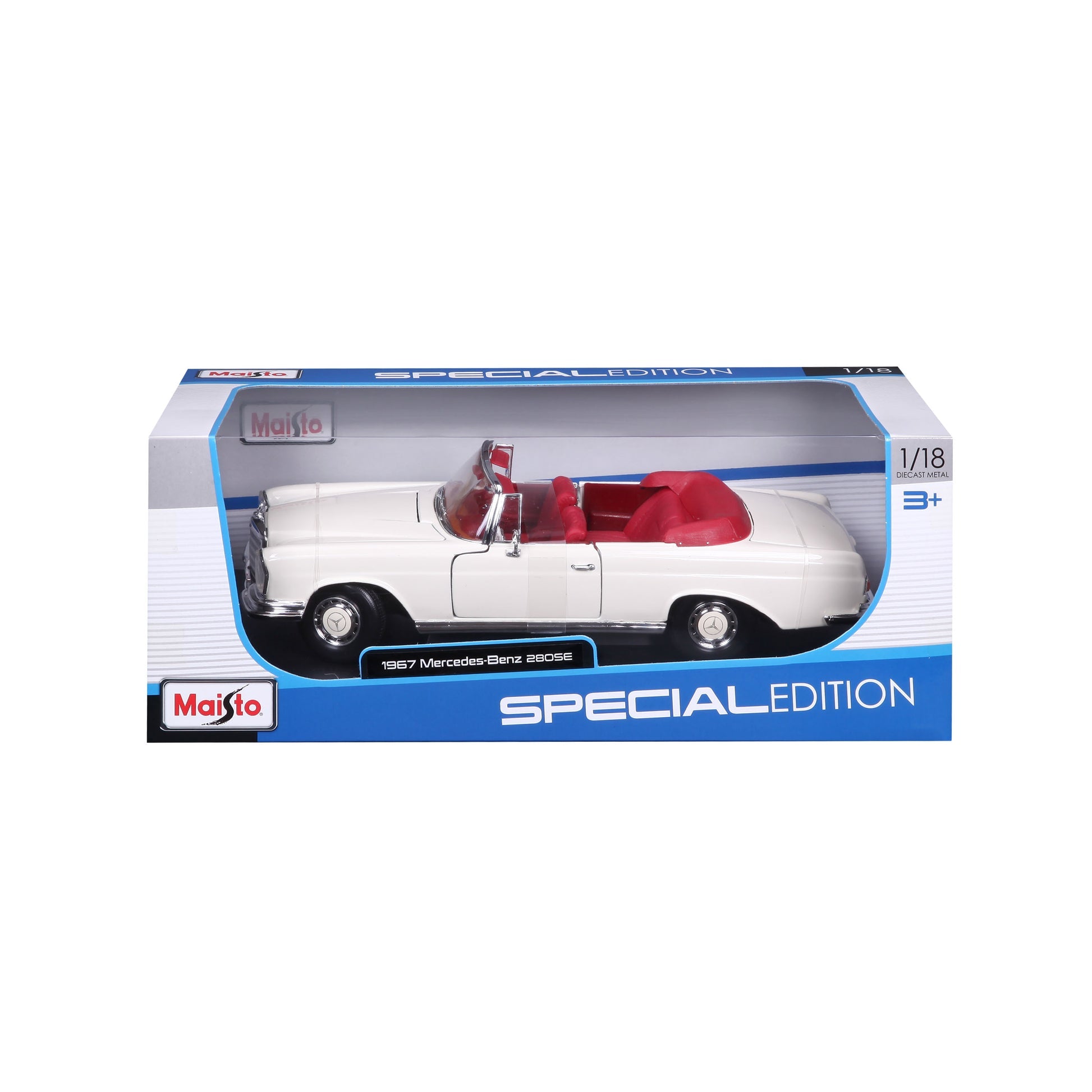 Maisto 1:18 SP MERCEDES 280 SE 1967