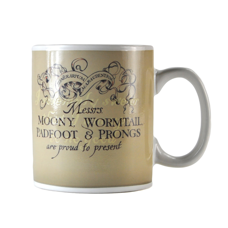 Halfmoon Bay Mug Heat Chg. Boxed 400Ml Harry Potter Marauder's Map