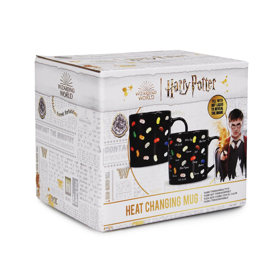 Halfmoon Bay Mug Heat Chg. Boxed 310Ml Harry Potter Bertie Botts Beans