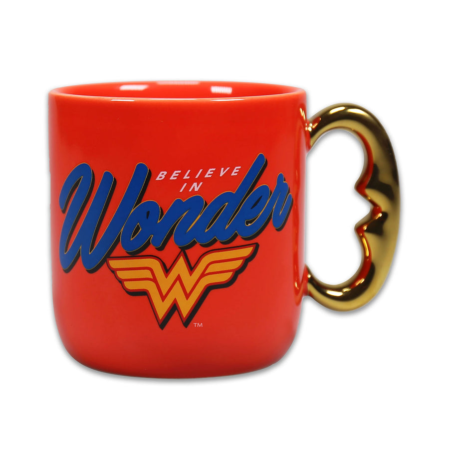Halfmoon Bay Mug Shaped Boxed Wonder Woman Believe In Wonder