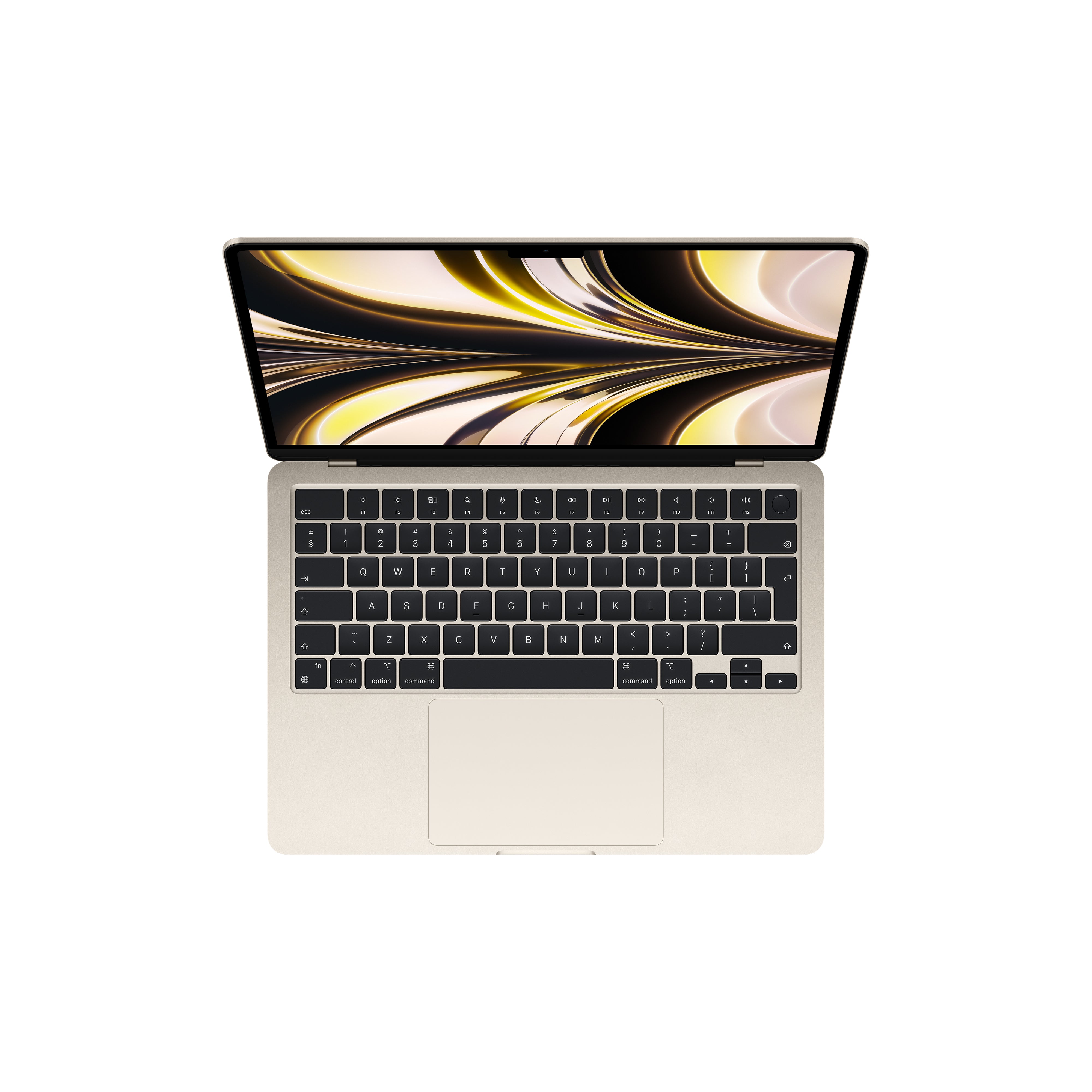 13-inch MacBook Air: Apple M2 chip with 8-core CPU and 8-core GPU, 256GB - Starlight