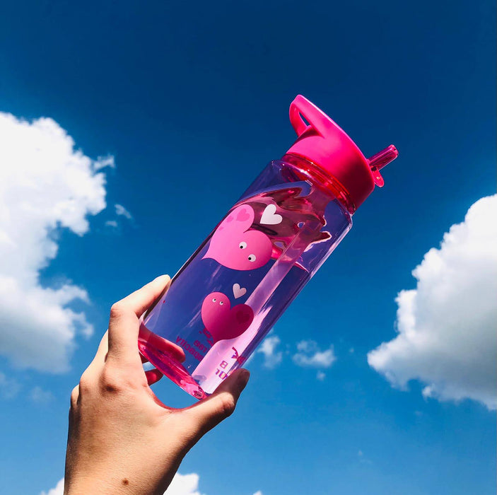 Tinc Mallo Flip Straw Water Bottle